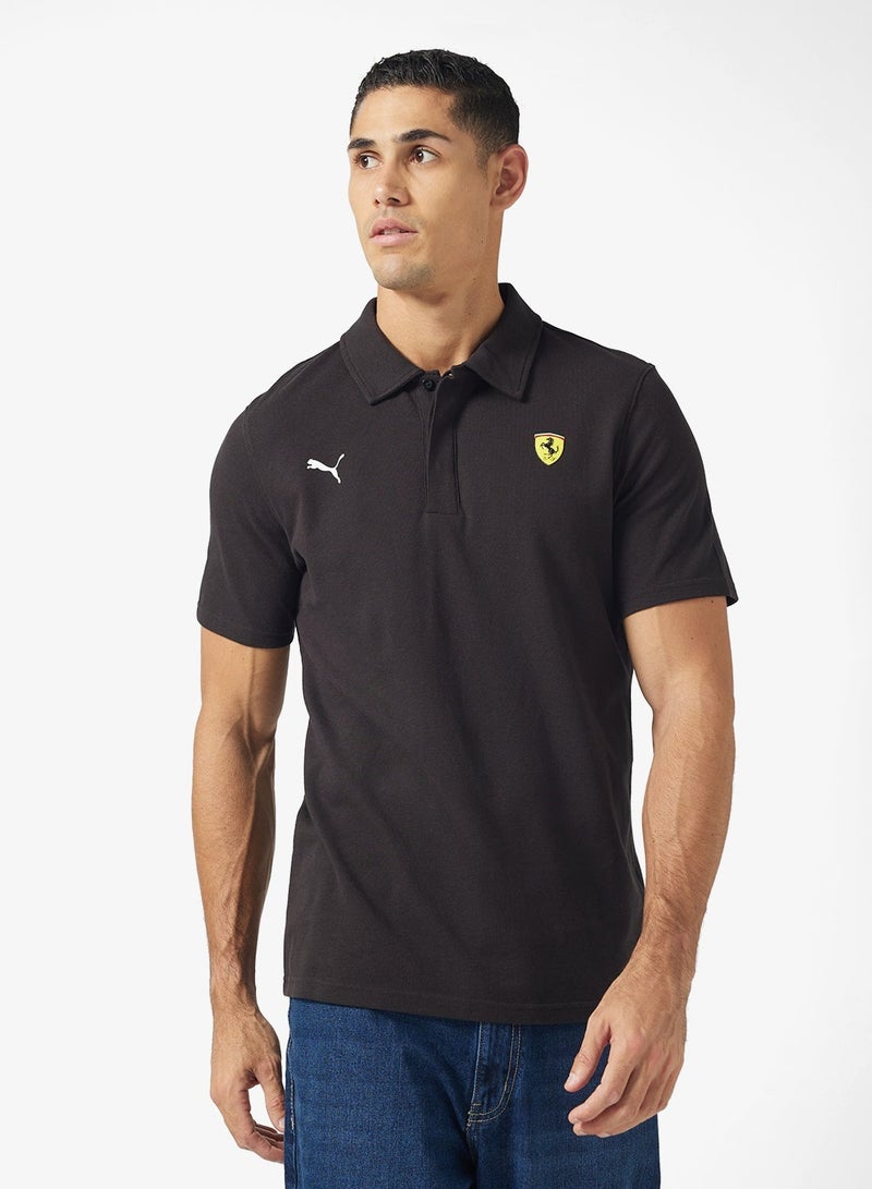Puma men's Ferrari collaboration Polo sports T-shirt - Image 1
